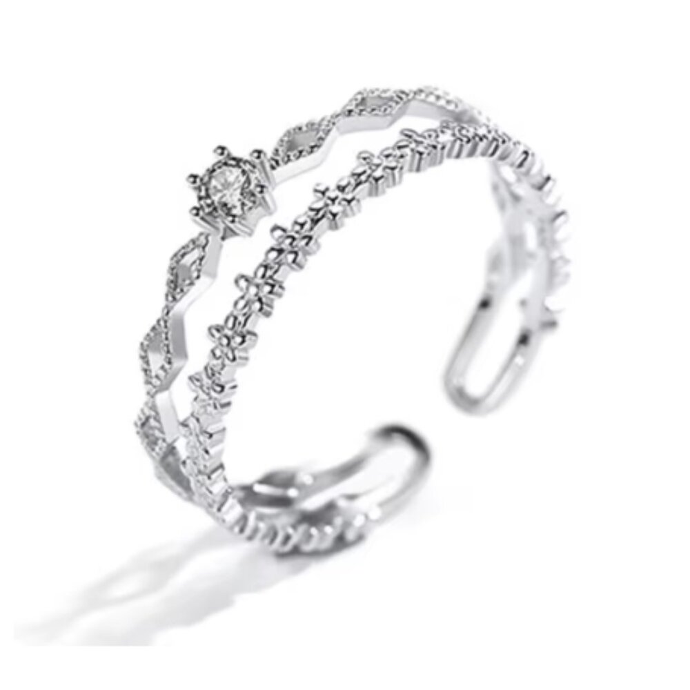 Silver Ring, Adjustable Ring, Women's Jewelry, Women's Ring, Gift Idea, Jewelry